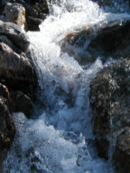 Torrent de la cascade de la Pisse